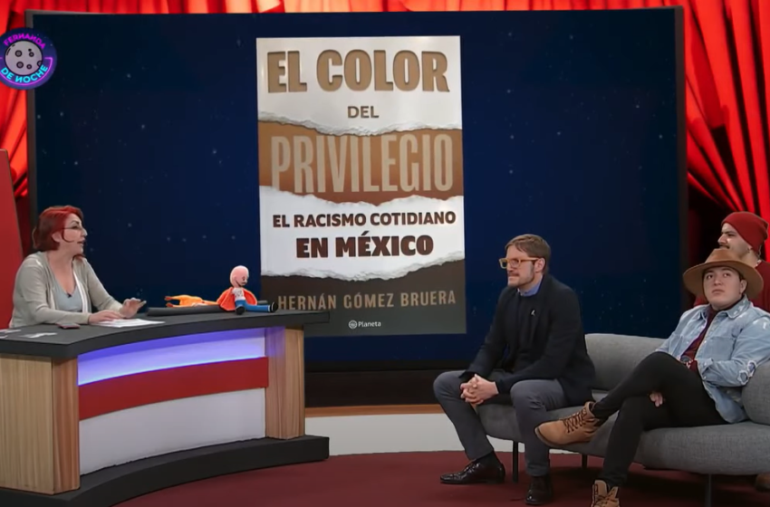  HERNÁN GÓMEZ platica de su libro ‘EL COLOR DEL PRIVILEGIO. EL RACISMO COTIDIANO EN MÉXICO’