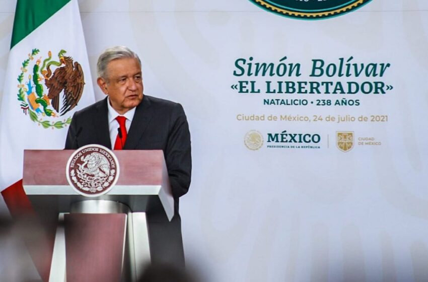  Entrevista a Natalia Saltalamacchia sobre el discurso de López Obrador por el 238 aniversario del natalicio de Simón Bolívar