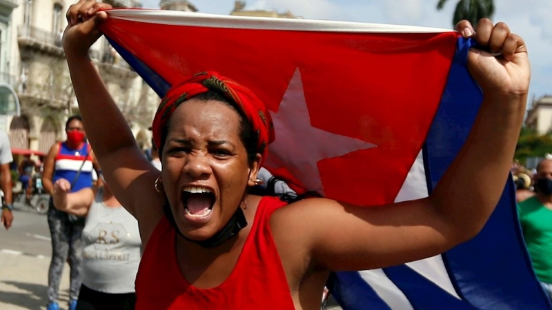  Entrevista a Fernández Noroña sobre las manifestaciones en Cuba