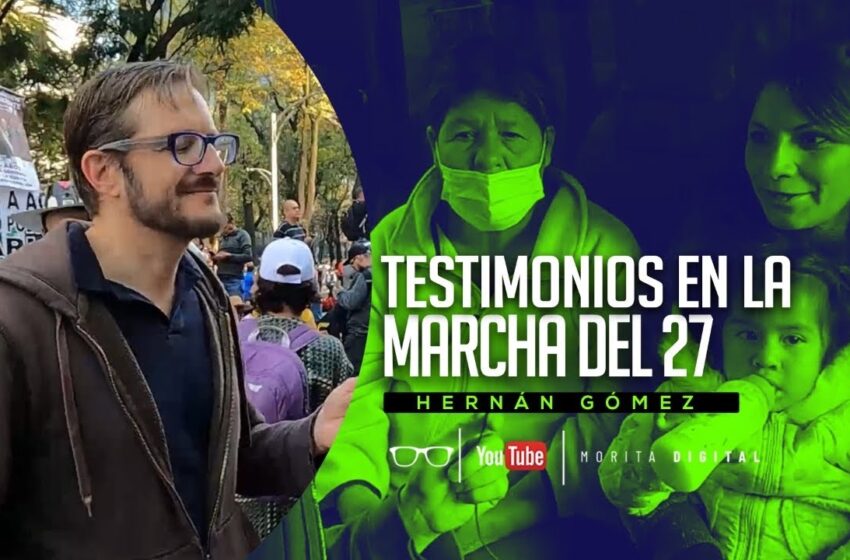  ¿Hubo acarreados en la marcha de López Obrador?