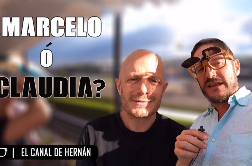  A quién prefiere Facundo, ¿Marcelo o Claudia?