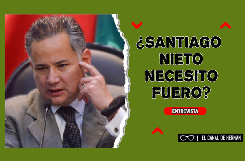  Santiago Nieto contesta acusaciones