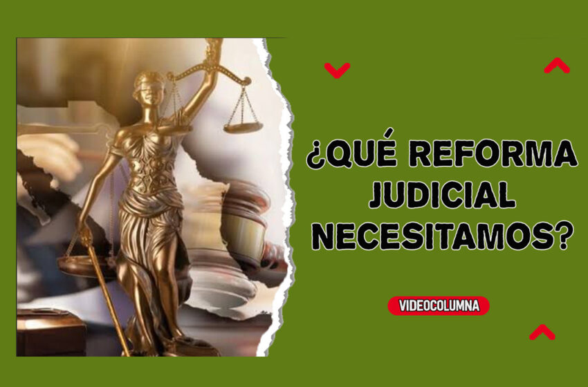  ¿Qué reforma judicial necesitamos?